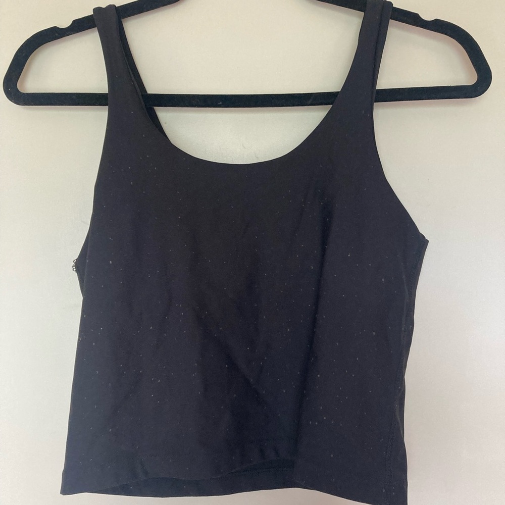 Beyond Yoga Black Scoop Neck Tank Top